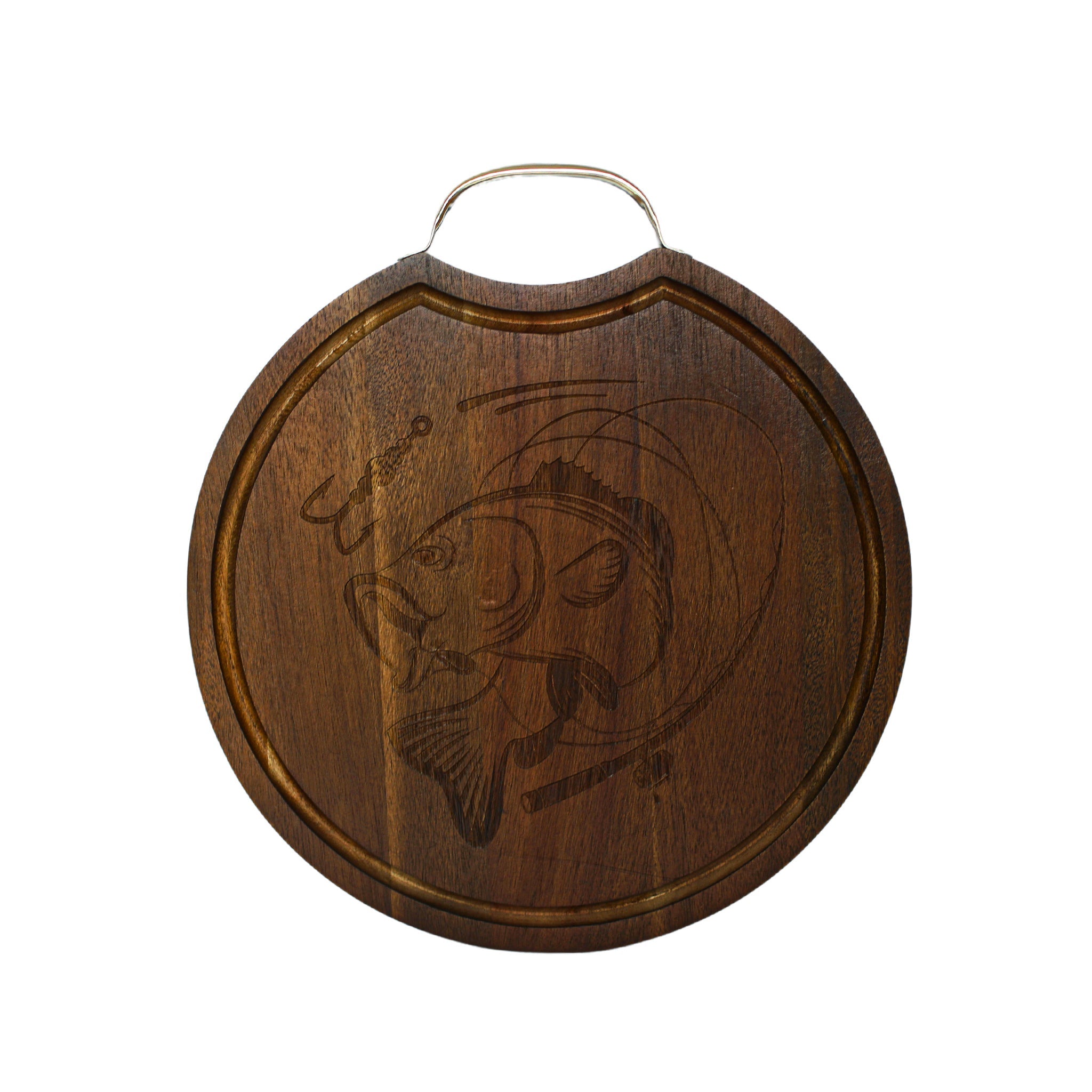 Fishing Wood Board - 13"-0