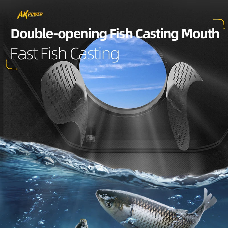 YUZHIYUAN Fishing Bucket Foldable Portable Live Fish Bucket Large Capacity Water Bucket Thickened EVA Material Outdoor Fishing